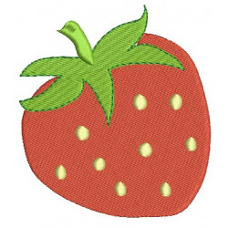 Stickdatei - Erdbeere